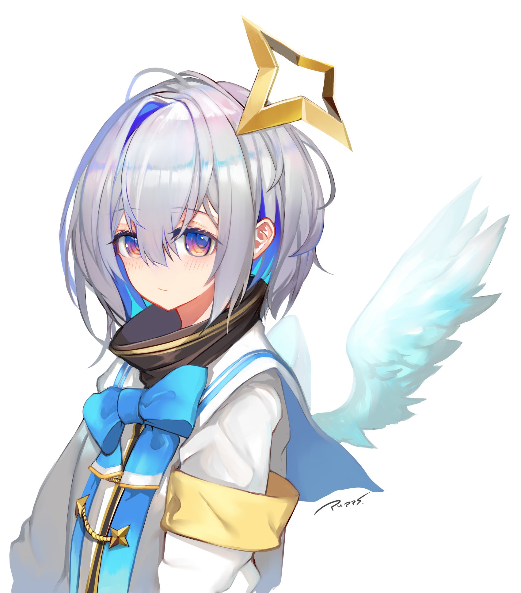 pupps hololive amane kanata angel seifuku wings 739016 yande.re